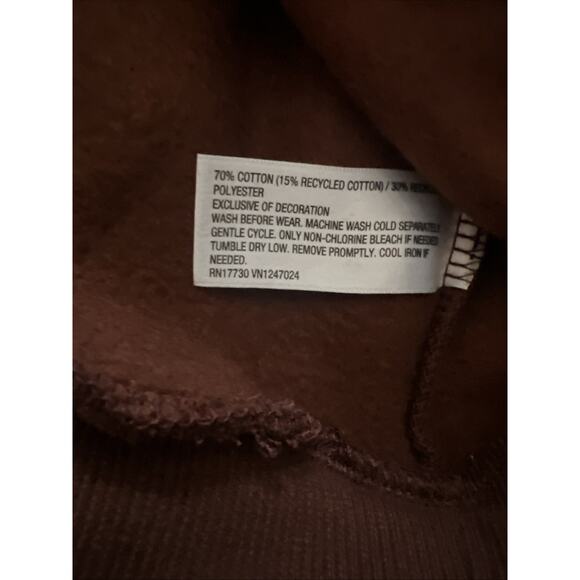 The Cuddle Collab Women's "best In Show" Crewneck Sweatshirt Brown Size XS - Picture 4 of 6